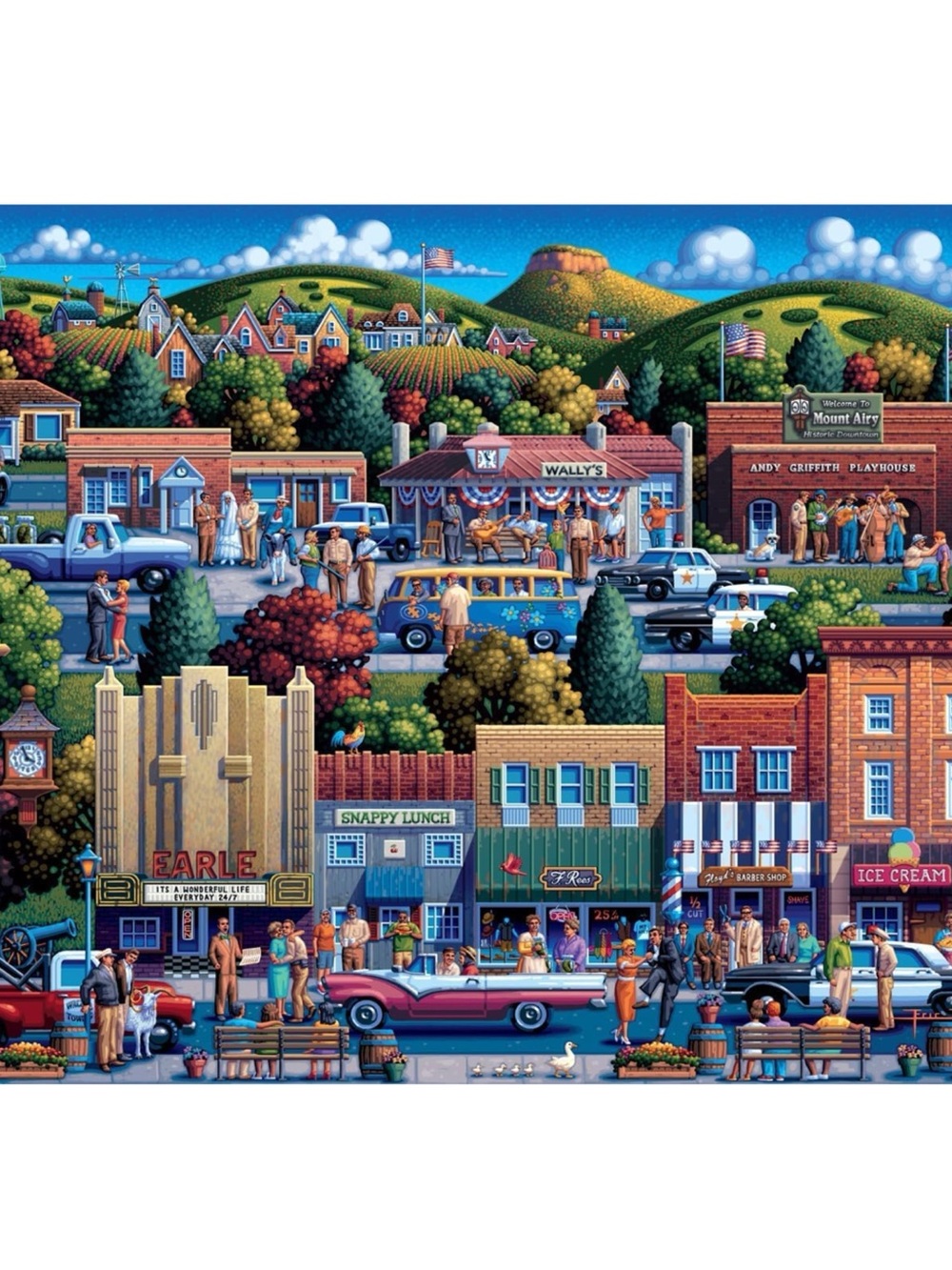 Buffalo Mayberry Puzzle